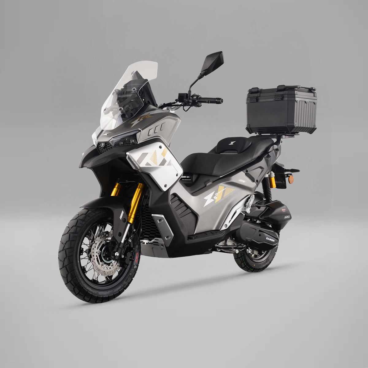 ZAIRON Zs8 Sport Gris Interestelar - vista tres cuartos delantera izquierda